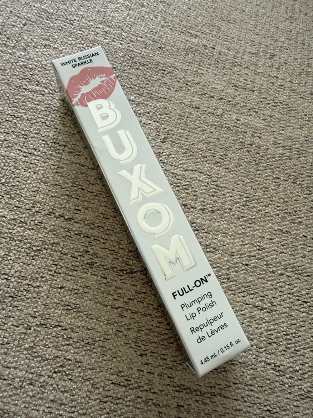 Buxom Cosmetics- Full-On Plumping Lip Polish White Russian Sparkle NIB ✨